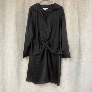 And Now This button dress